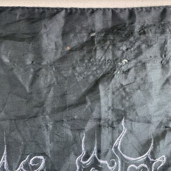 VTG Cradle Of Filth 2004 Coffin Fodder Album Metal Band Wall Hanging/Scarf Italy - Picture 10 of 16